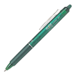 Pilot Frixion Clicker Erasable 0.7mm Fine Tip, Green, Rollerball Gel Pen, 12 Pack